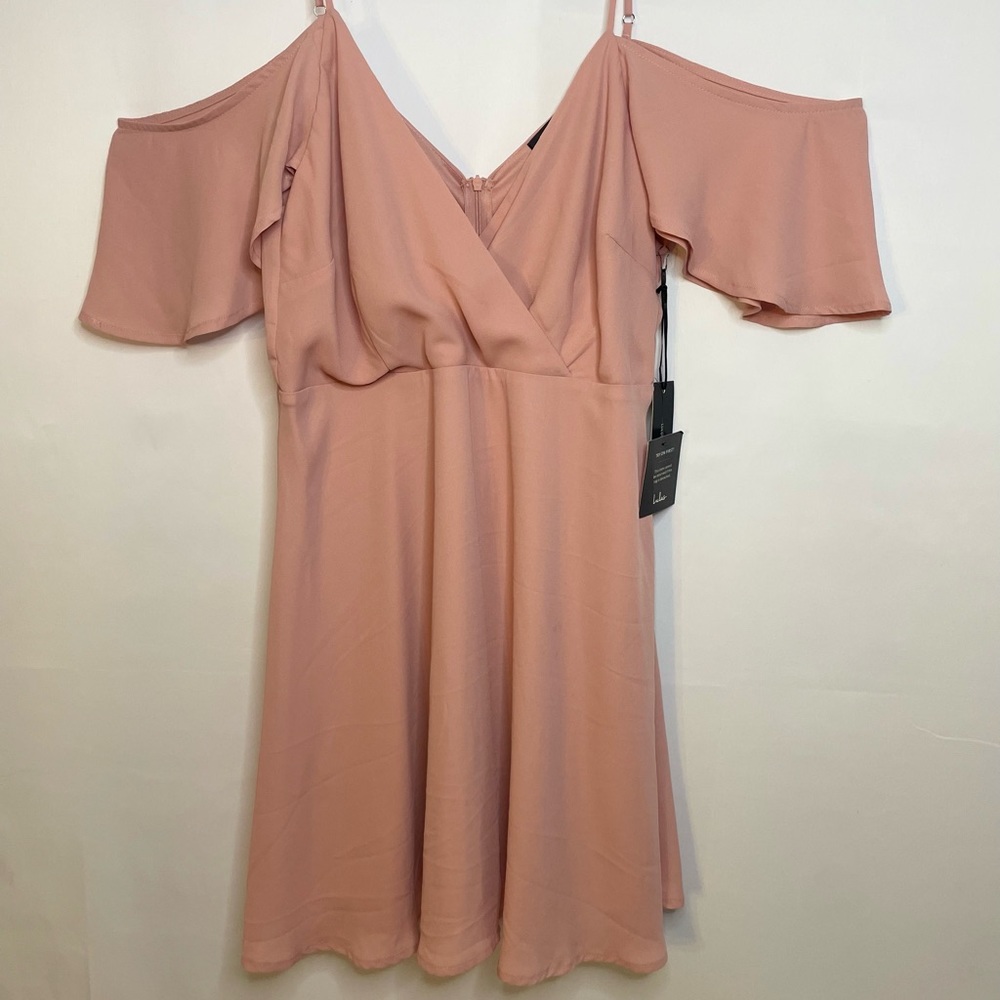 Womens Dress - Lulus XL Casual Flowy Blush Pink